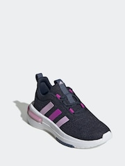 adidas Navy / Purple Racer TR23 Trainers - Image 4 of 9