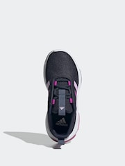 adidas Navy / Purple Racer TR23 Trainers - Image 7 of 9