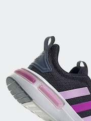 adidas Navy / Purple Racer TR23 Trainers - Image 8 of 9
