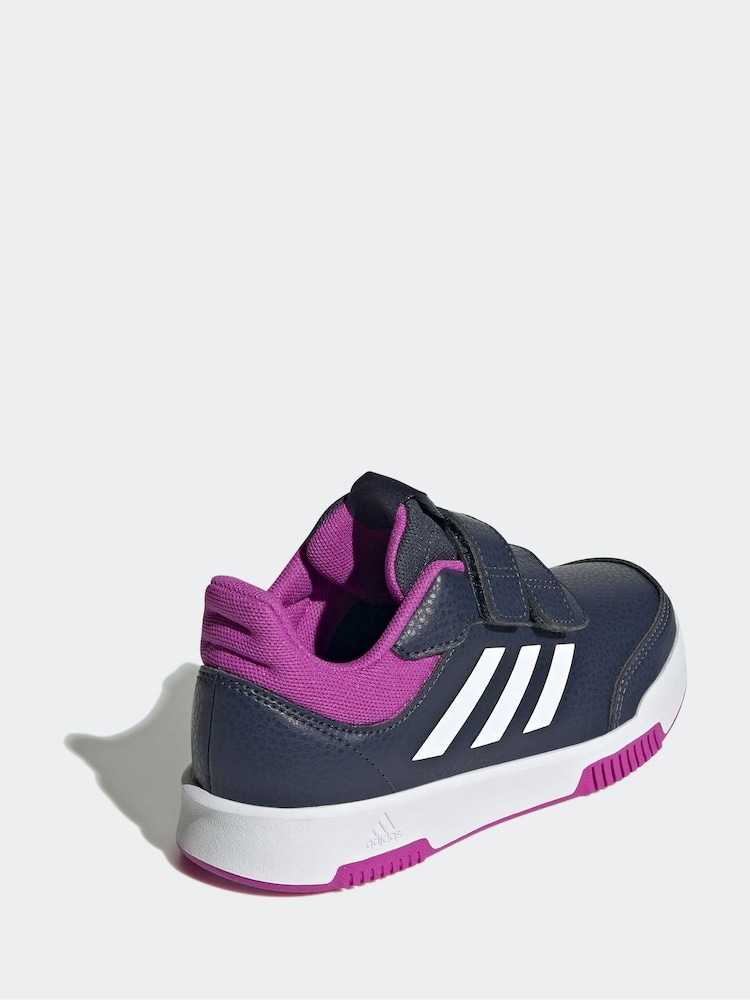 Adidas Light Blue Hook and Loop Tensaur Sport Trainers - Image 4 of 9