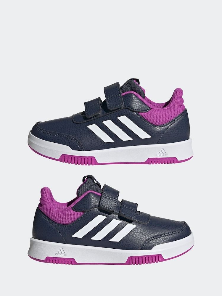 Adidas Light Blue Hook and Loop Tensaur Sport Trainers - Image 5 of 9