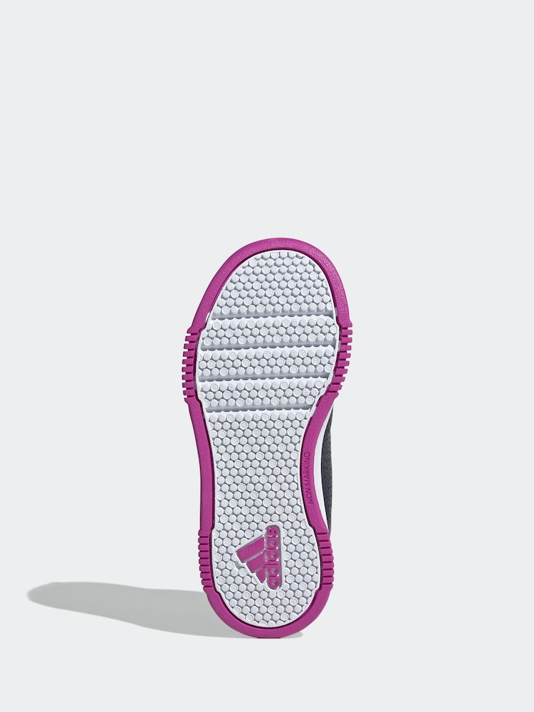 Adidas Light Blue Hook and Loop Tensaur Sport Trainers - Image 6 of 9