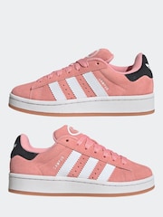 adidas Pink Dark Junior Campus 00s Trainers - Image 5 of 9