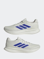 adidas Grey Runfalcon 5 Running Trainers - Image 5 of 9
