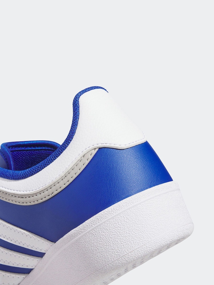 adidas Blue Hoops Mid Trainers - Image 4 of 4