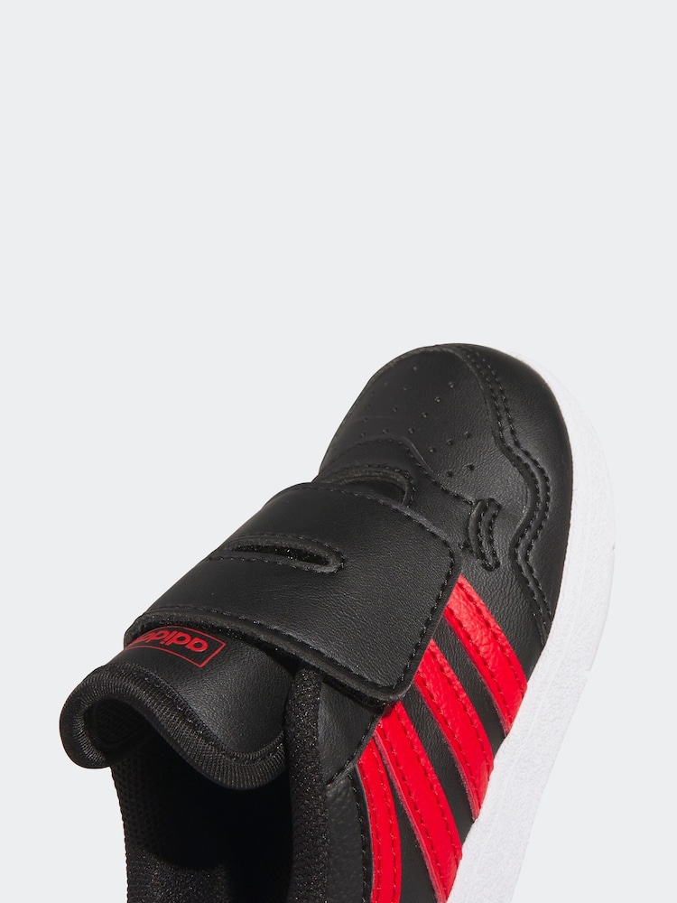 adidas Black Light Hoops 4.0 Trainers - Image 9 of 9