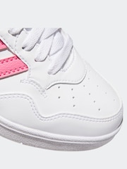 adidas Off White Hoops Mid Trainers - Image 9 of 9