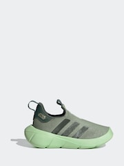 adidas Green Mono Fit Disney Mandalorian Trainers - Image 1 of 9