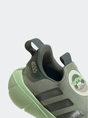 adidas Green Mono Fit Disney Mandalorian Trainers - Image 9 of 9