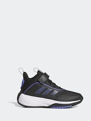 adidas Charcoal Black Own the Game 3.0 Trainers - Image 1 of 9