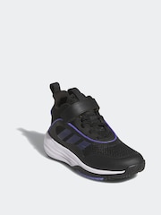 adidas Charcoal Black Own the Game 3.0 Trainers - Image 3 of 9
