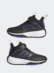adidas Charcoal Black Own the Game 3.0 Trainers - Image 5 of 9