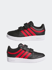 adidas Black Hoops 4.0 Trainers - Image 4 of 4