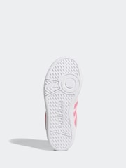 adidas White Hoops 4.0 Trainers - Image 6 of 8