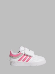adidas White Hoops 4.0 Trainers - Image 1 of 8