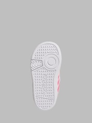 adidas White Hoops 4.0 Trainers - Image 3 of 8