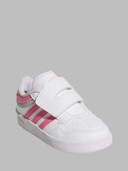 adidas White Hoops 4.0 Trainers - Image 5 of 8
