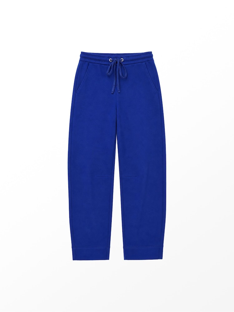 Azul - Ro&Zo Cotton Blend Barrel Leg Joggers - Imagen 10 de 10 Azul - Ro&Zo Cotton Blend Barrel Leg Joggers - Imagen 10 de 10