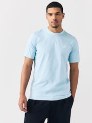 adidas Originals Blue Trefoil Essentials 100% Cotton T-Shirt - Image 1 of 5