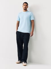 adidas Originals Blue Trefoil Essentials 100% Cotton T-Shirt - Image 2 of 5