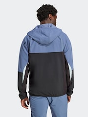 adidas Blue Tech Apparel Track Top - Image 3 of 7