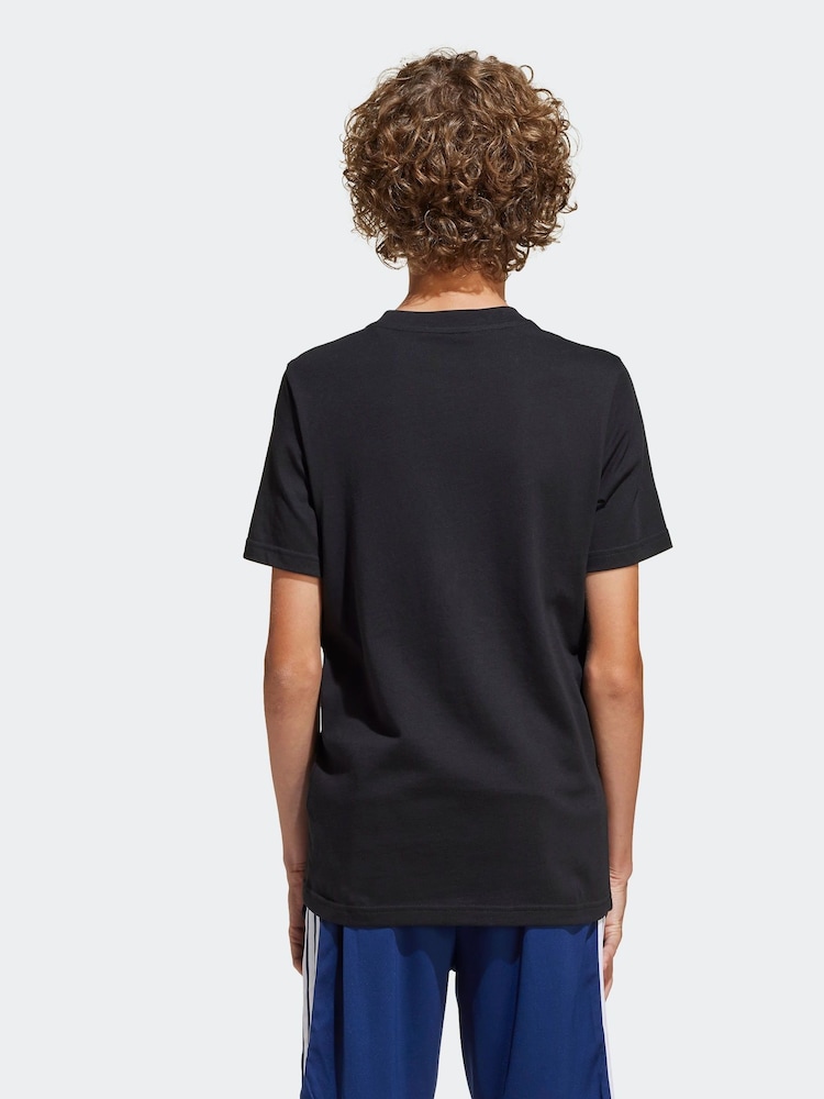 adidas Black Camo Graphic 100% Cotton T-Shirt - Image 2 of 6