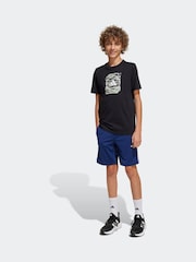 adidas Black Camo Graphic 100% Cotton T-Shirt - Image 3 of 6
