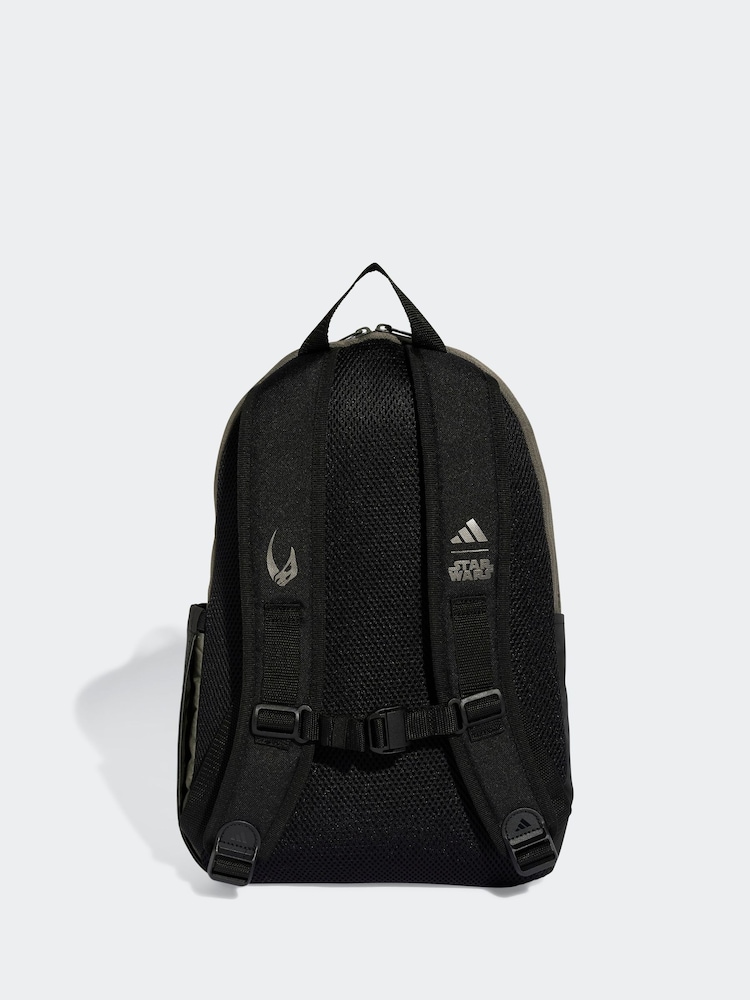 adidas Black Star Wars The Mandalorian Kids Backpack - Image 2 of 5