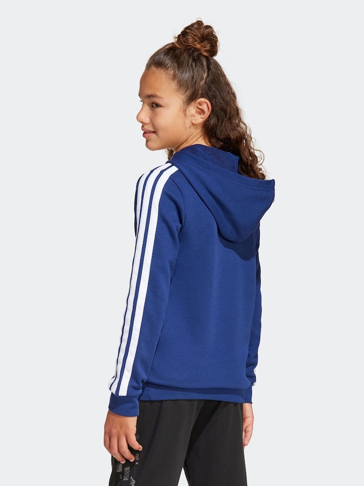 adidas Blue Collegiate Hoodie - Image 2 of 7