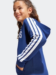 adidas Blue Collegiate Hoodie - Image 5 of 7