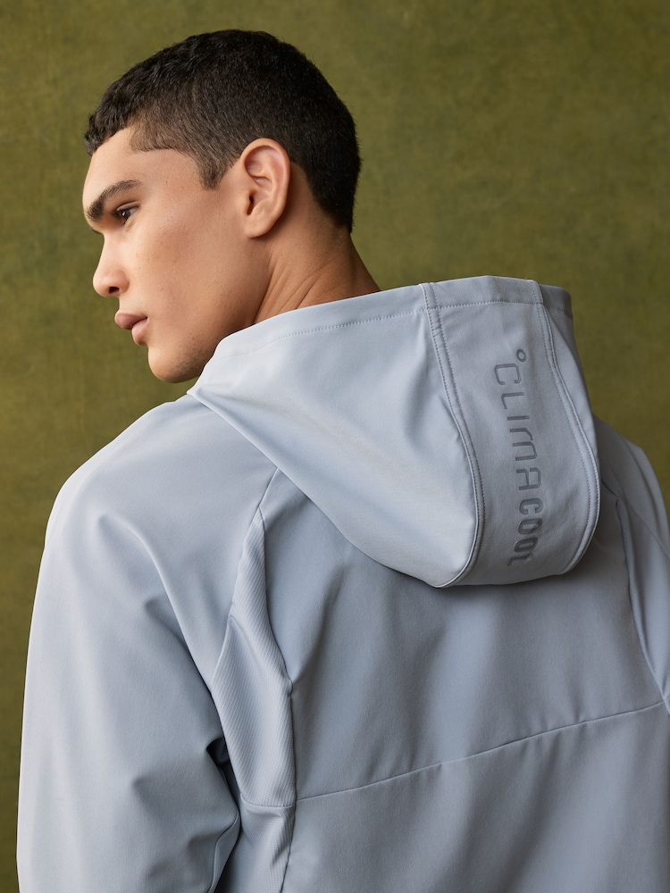 adidas Grey Tech Apparel Track Top - Image 5 of 5