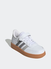 adidas White Breaknet 2.0 Trainers - Image 2 of 9