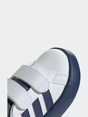adidas Cream White Kids Grand Court 2.0 Shoes - Image 9 of 10
