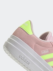 adidas Light Pink VL Court Bold Trainers - Image 9 of 9