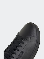 adidas Black Urban Court Trainers - Image 10 of 10