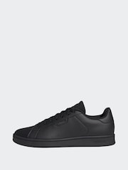 adidas Black Urban Court Trainers - Image 5 of 10