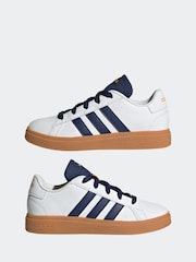 Blanco y negro - Zapatillas con cordones Grand Court de adidas - Imagen 6 de 10