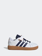 adidas White Grand Court 2.0 Trainers - Image 1 of 10