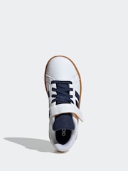 adidas White Grand Court 2.0 Trainers - Image 7 of 10