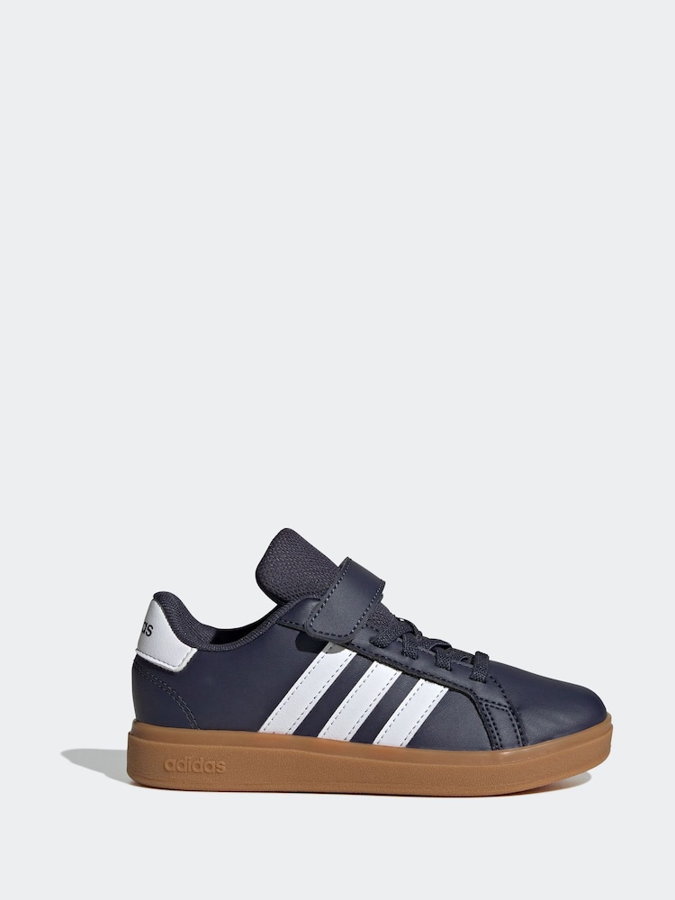 adidas Blue Grand Court 2.0 Trainers - Image 1 of 10