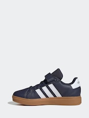 adidas Blue Grand Court 2.0 Trainers - Image 2 of 10