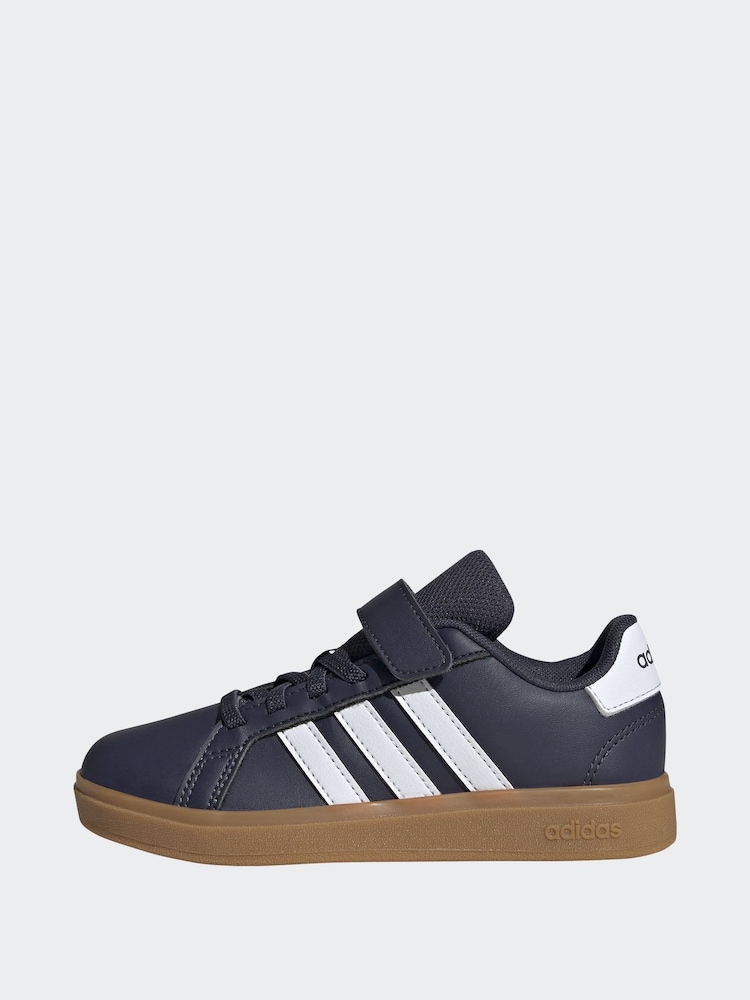 adidas Blue Grand Court 2.0 Trainers - Image 5 of 10