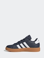Azul - Zapatillas con cordones Grand Court de adidas - Imagen 3 de 9