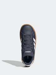Azul - Zapatillas con cordones Grand Court de adidas - Imagen 6 de 9
