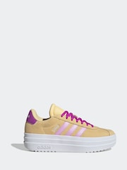 adidas Orange Junior VL Court Bold Trainers - Image 1 of 9