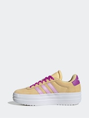 adidas Orange Junior VL Court Bold Trainers - Image 2 of 9