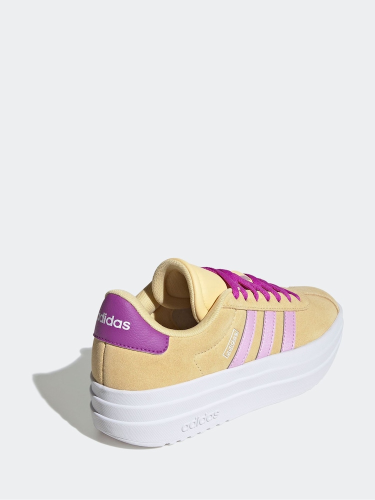 adidas Orange Junior VL Court Bold Trainers - Image 4 of 9