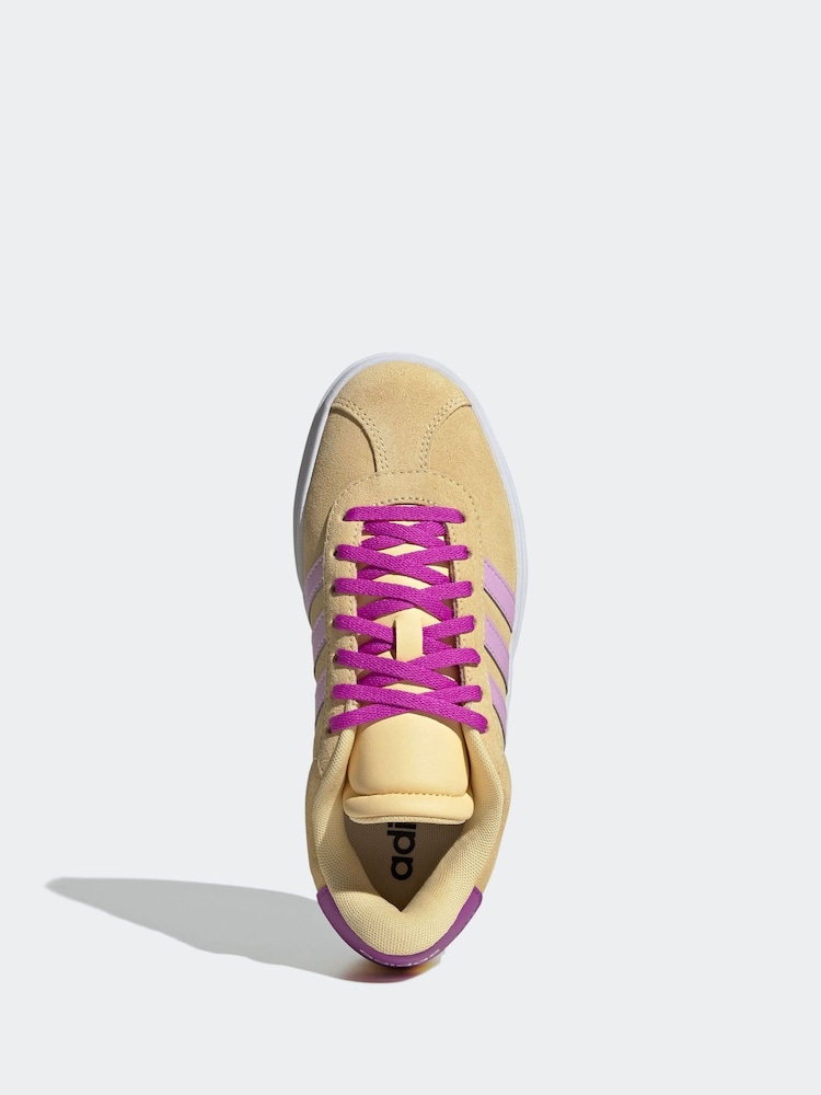 adidas Orange Junior VL Court Bold Trainers - Image 6 of 9