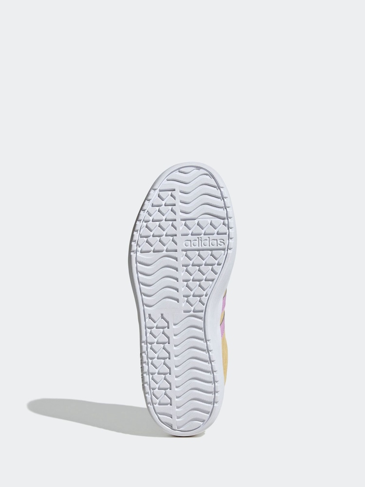 adidas Orange Junior VL Court Bold Trainers - Image 7 of 9