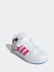 adidas Off White Grand Court 2.0 Trainers - Image 2 of 10